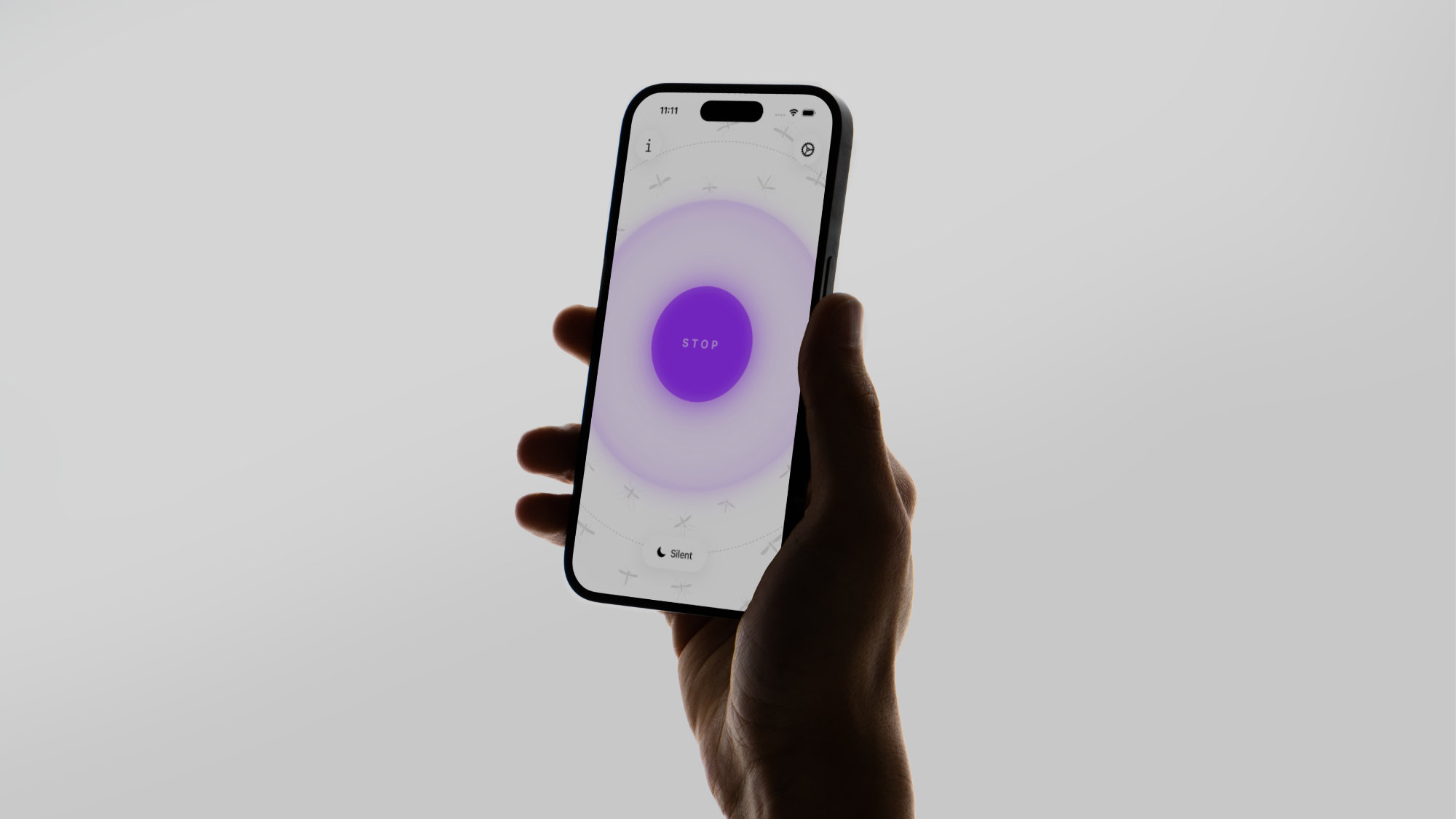 Unbite running on an iPhone